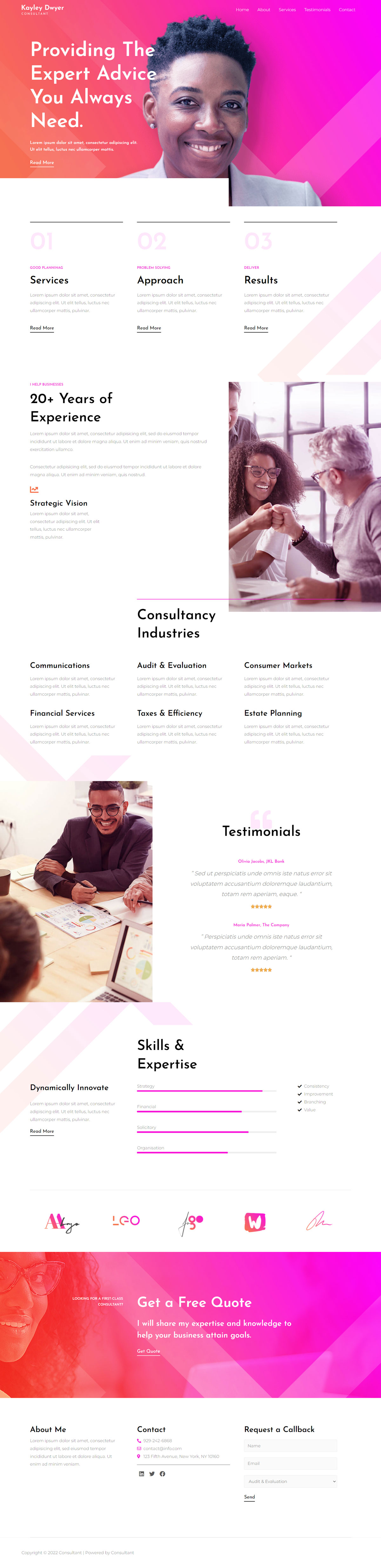 Plantilla Consultora