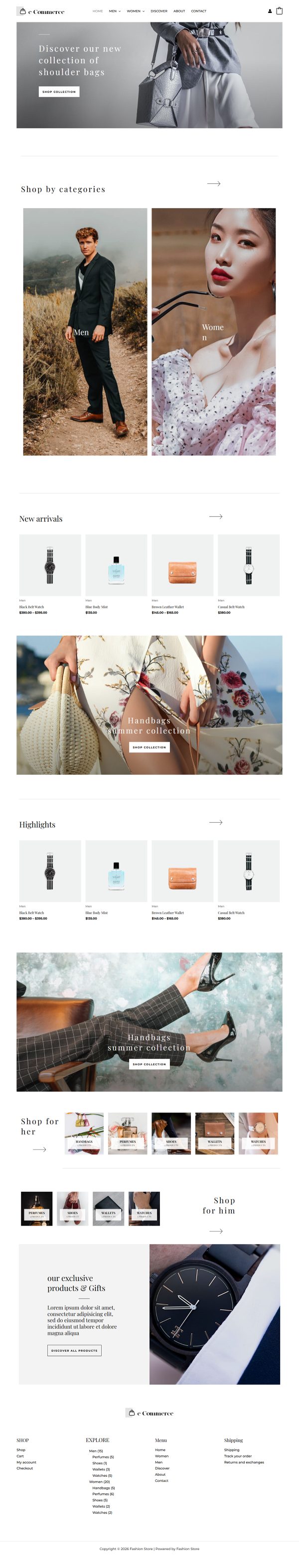 Plantilla Tienda